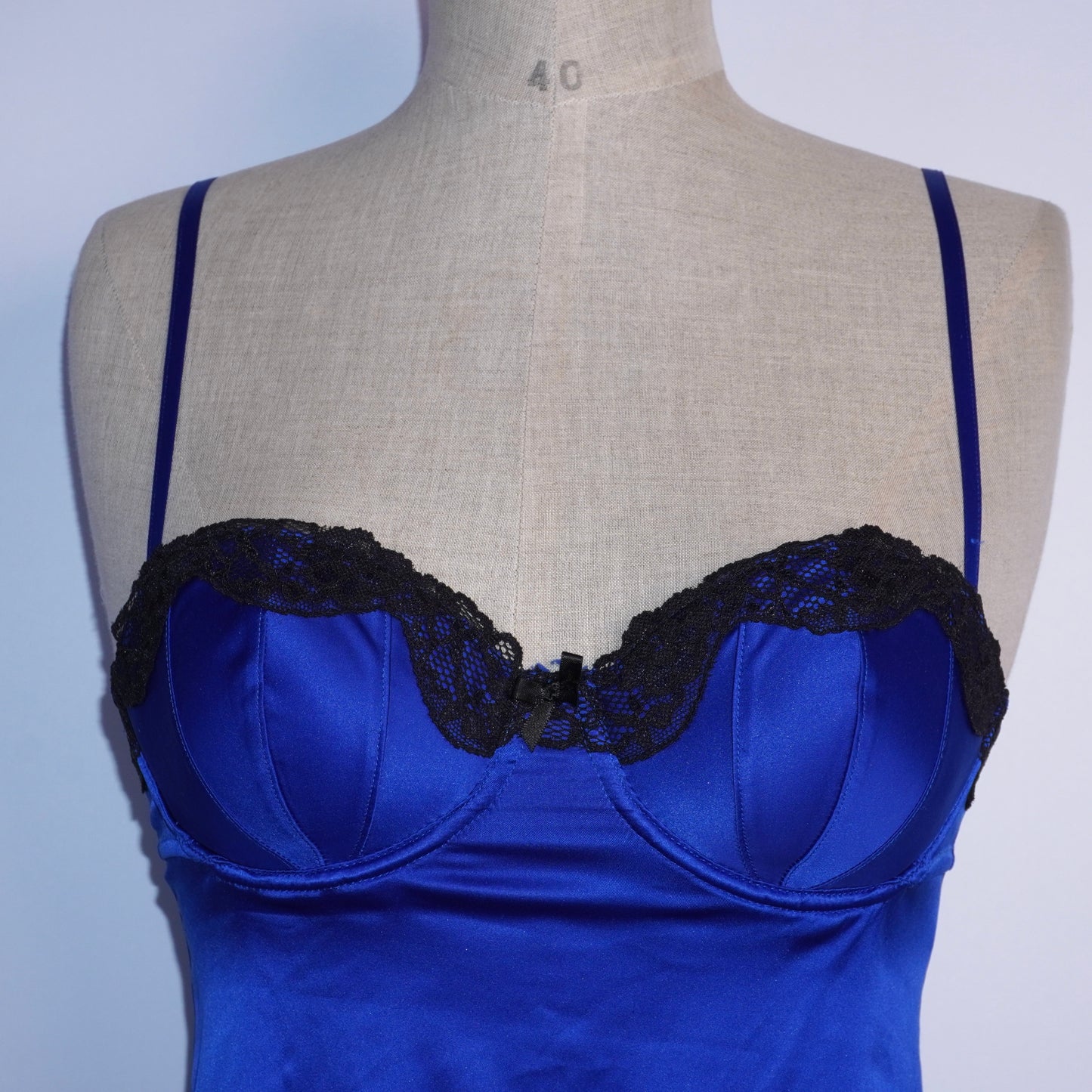 Satin lace babydoll (S)