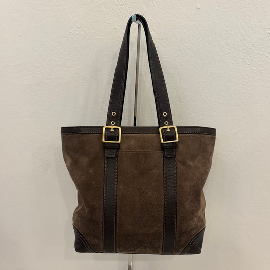 Coach Suede Leather Purse