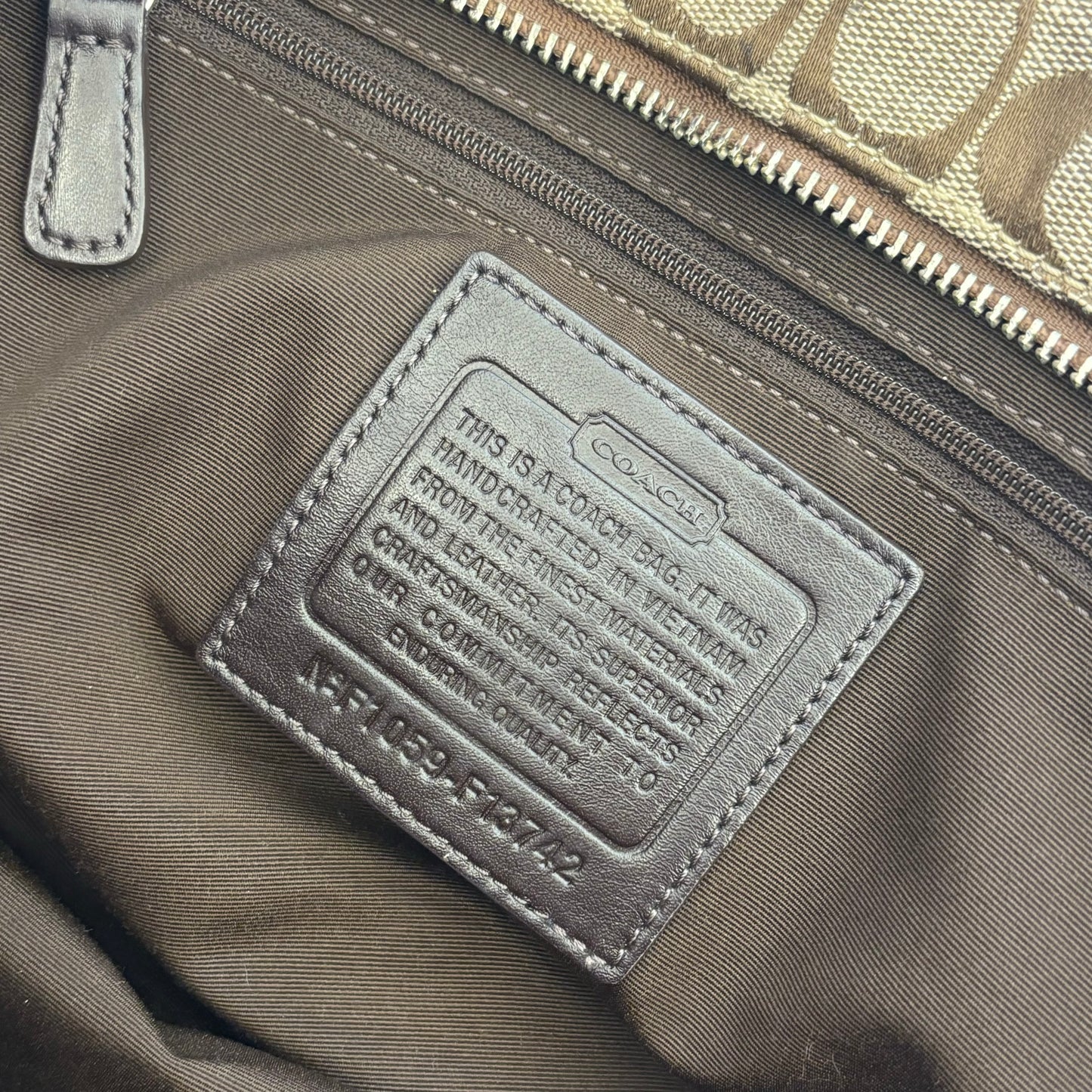 Coach Monogram Purse