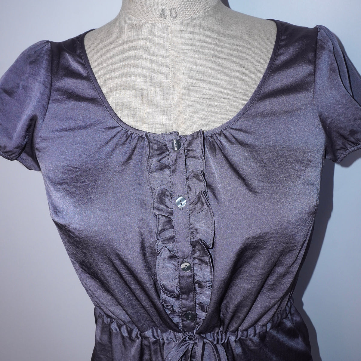 Ruffle Tie Top (S)
