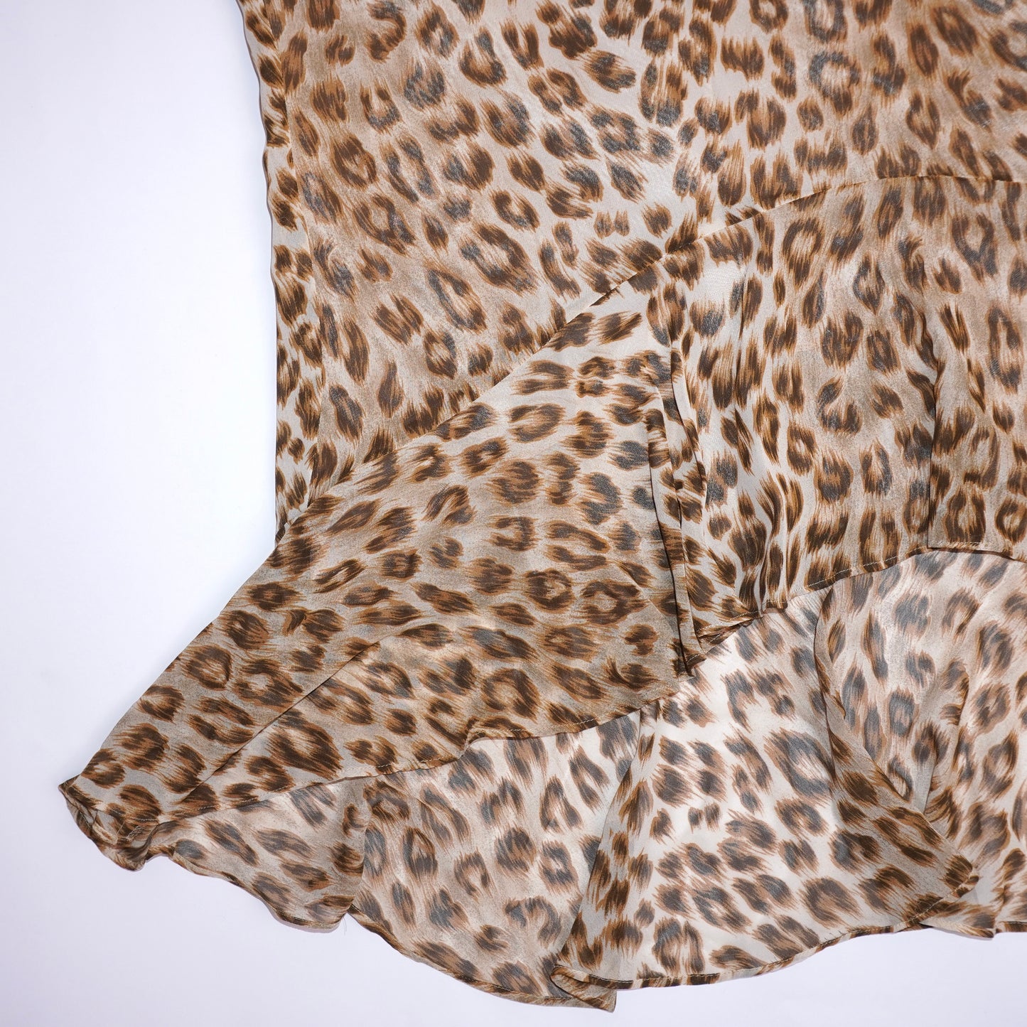 Leopard Trumpet Skirt (M)