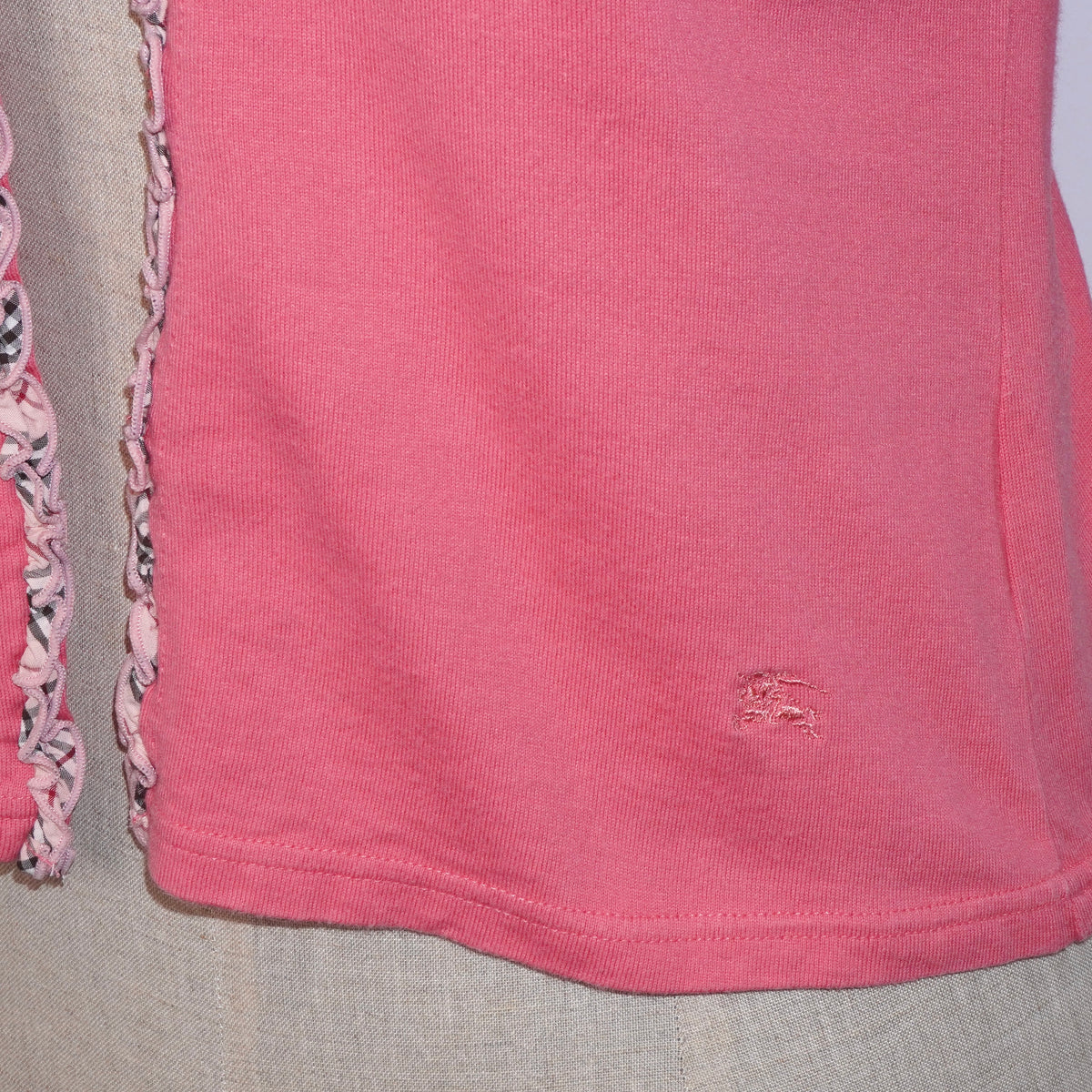 5 Burberry Ruffle Top (S)