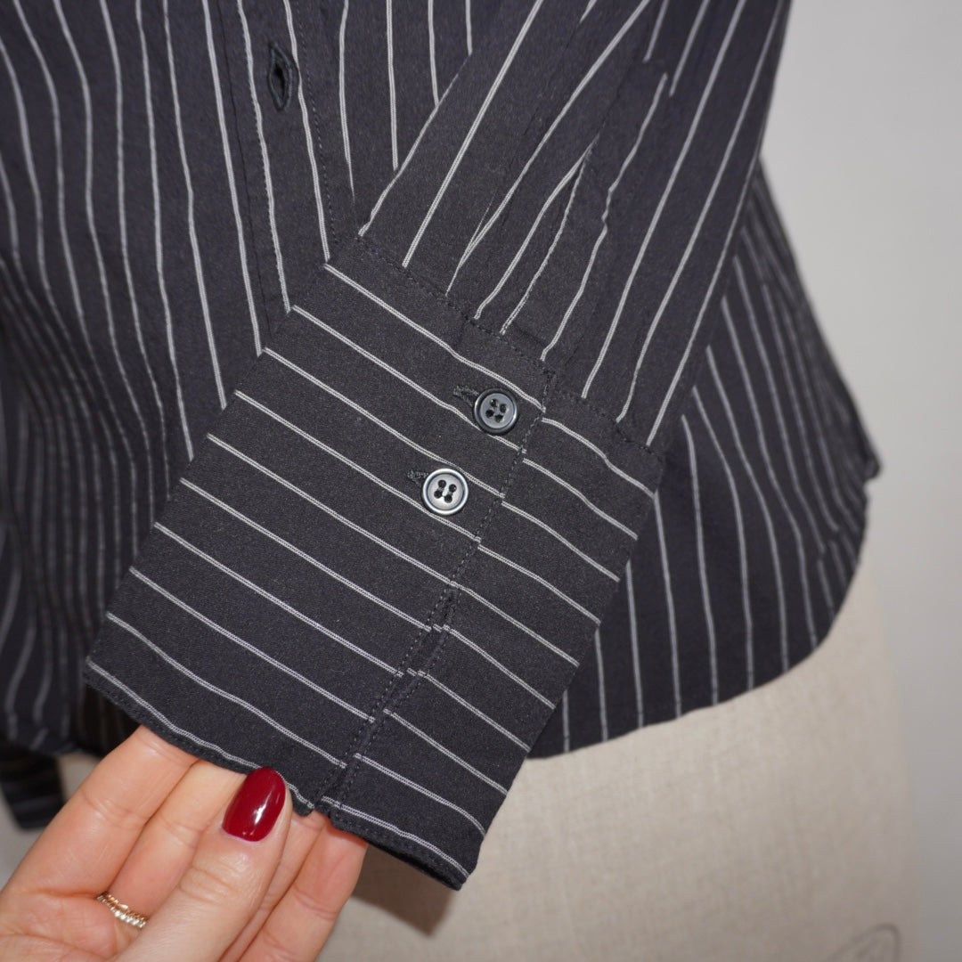 Pinstripe Blouse (S)