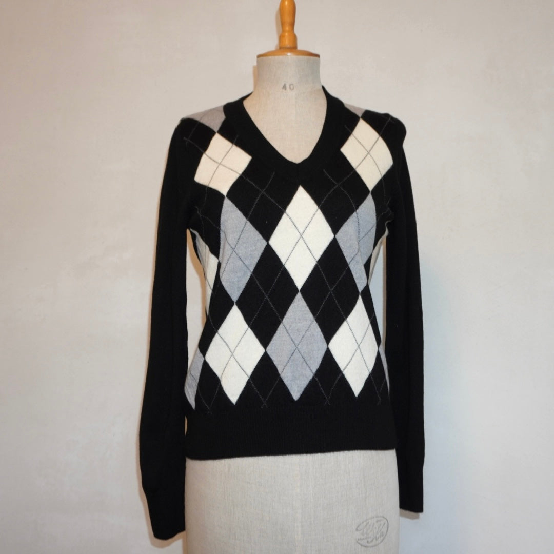 Arygle Merino Sweater (M)