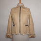 Leather Fur Jacket (M)