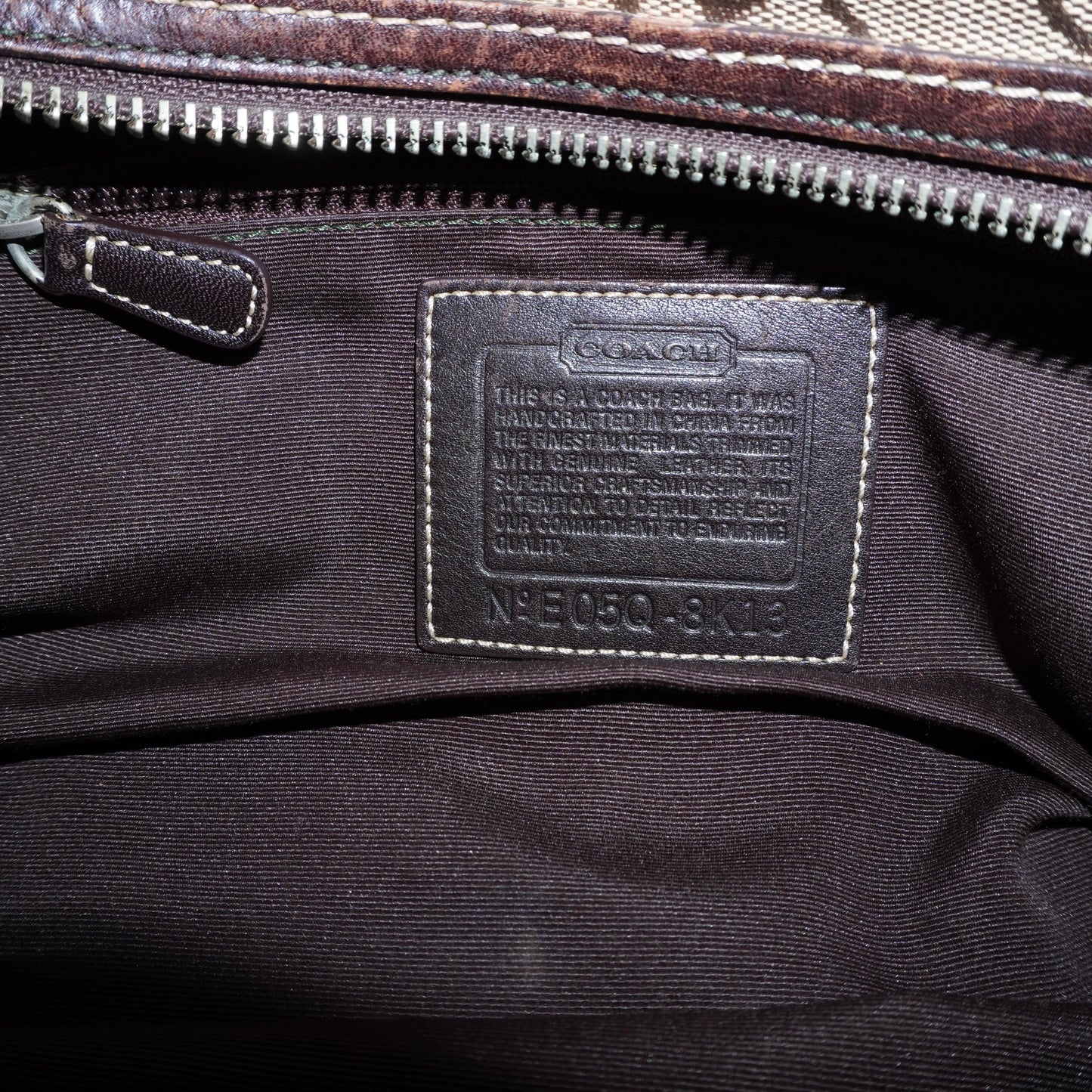 Sac à main Coach Monogram