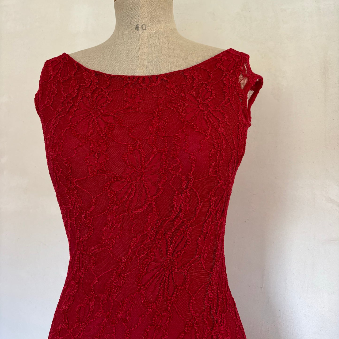 Red Lace Dress (S)