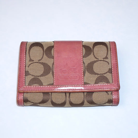 Coach Monogram Wallet