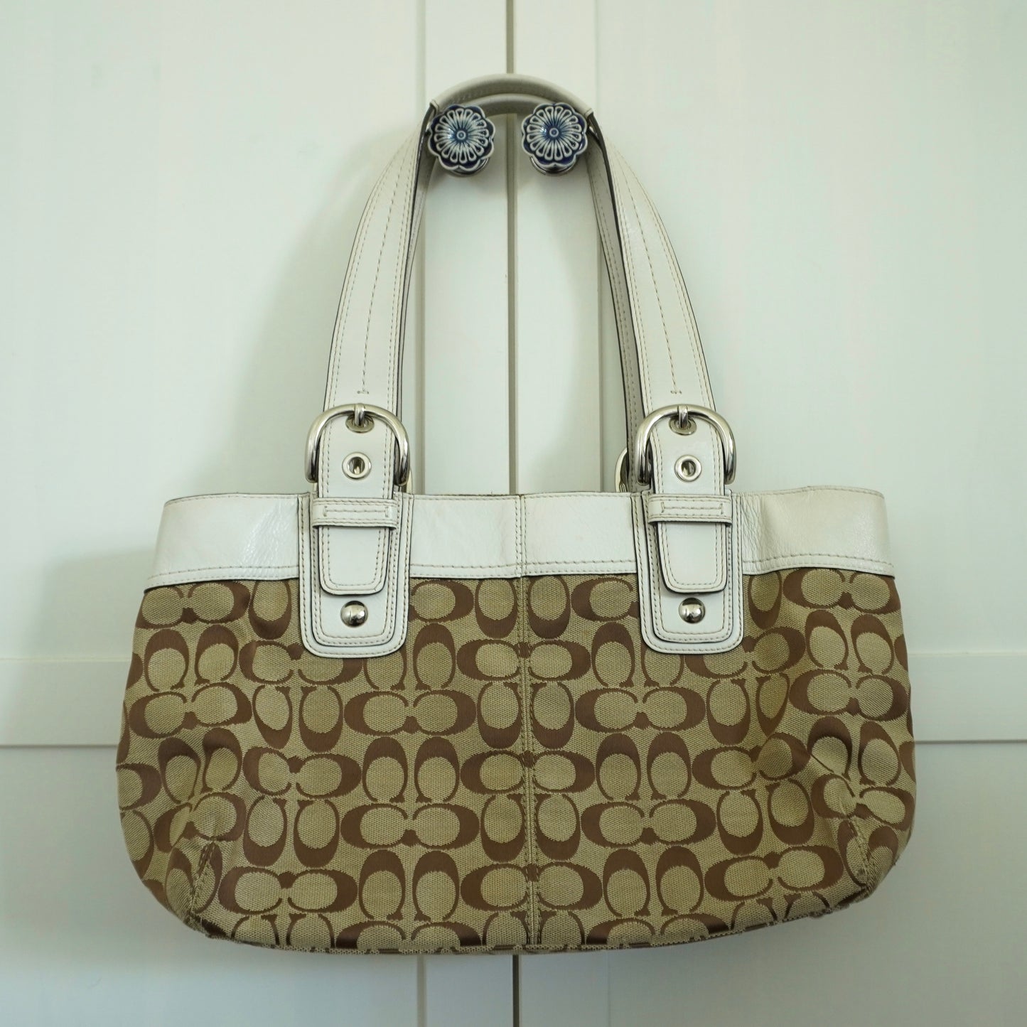 Coach Monogram Tote Purse
