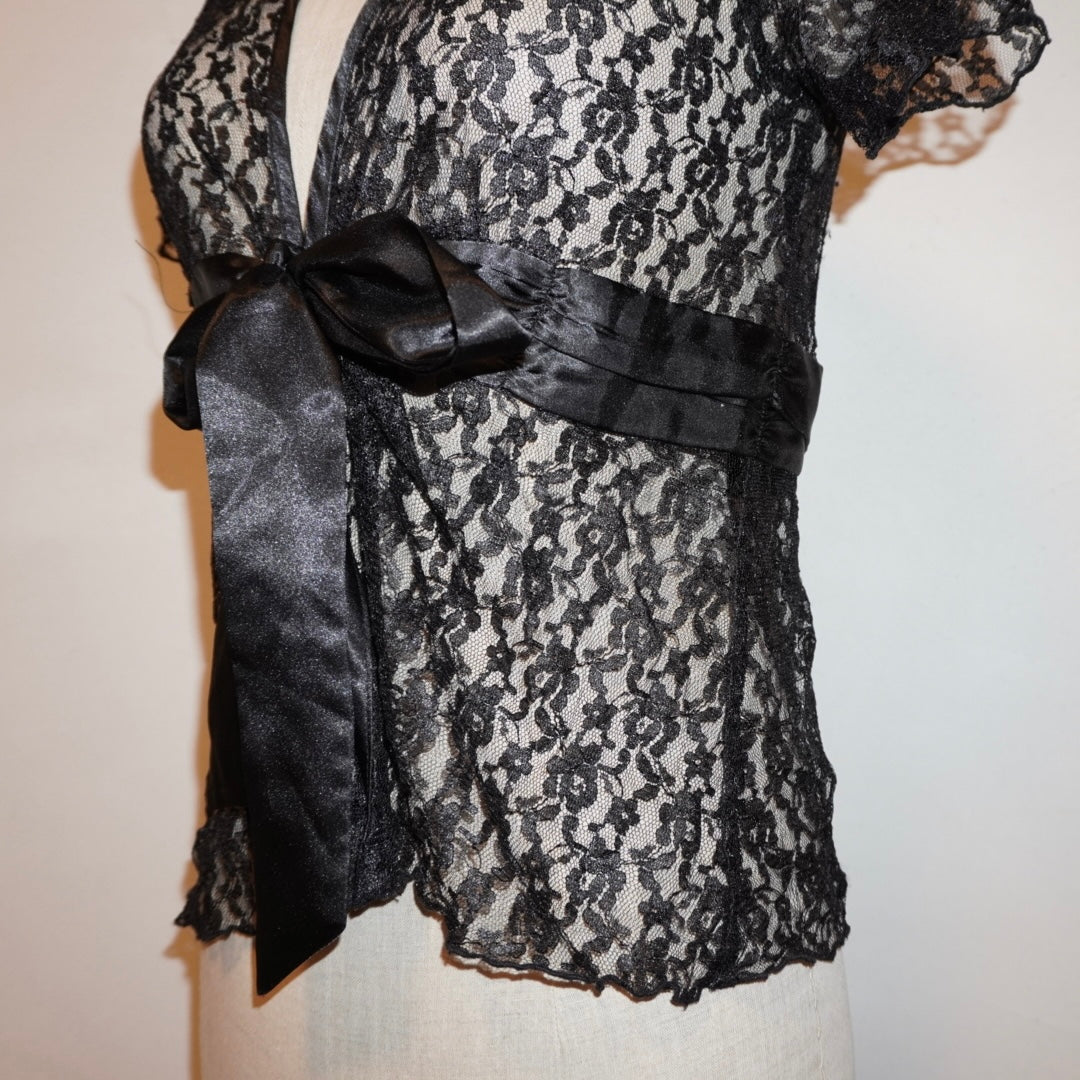 Lace Tie Top (L)