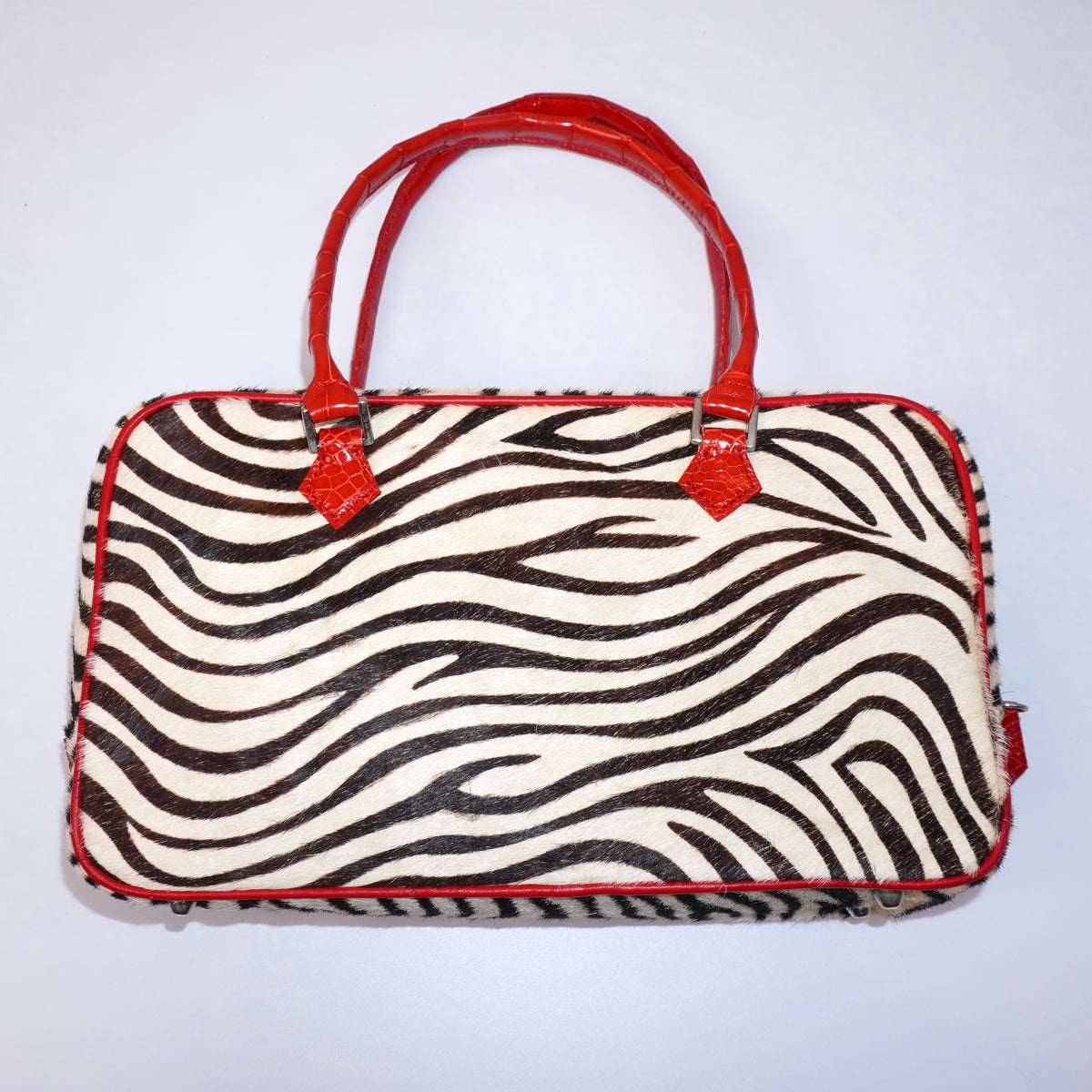 Zebra Calfhair Purse