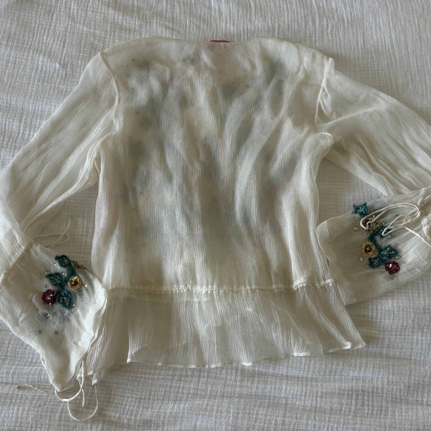 Silk Sequin Top (S)