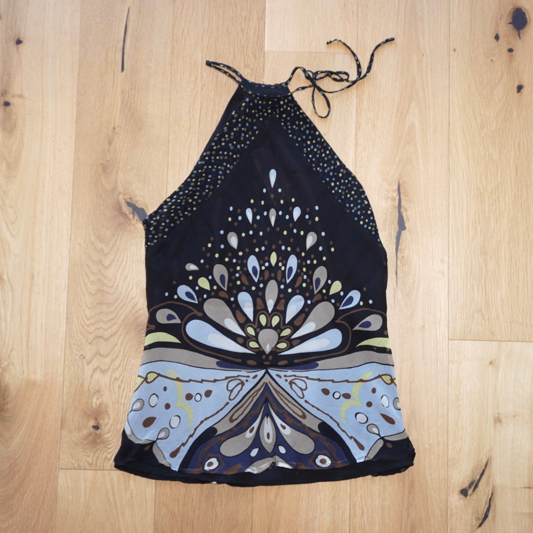 BCBG Silk Halterneck (XS)