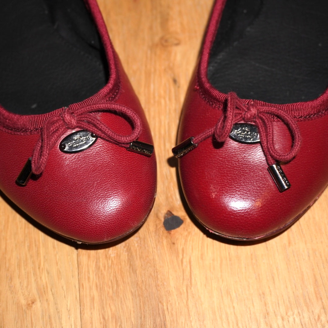Coach Leather Flats (37)