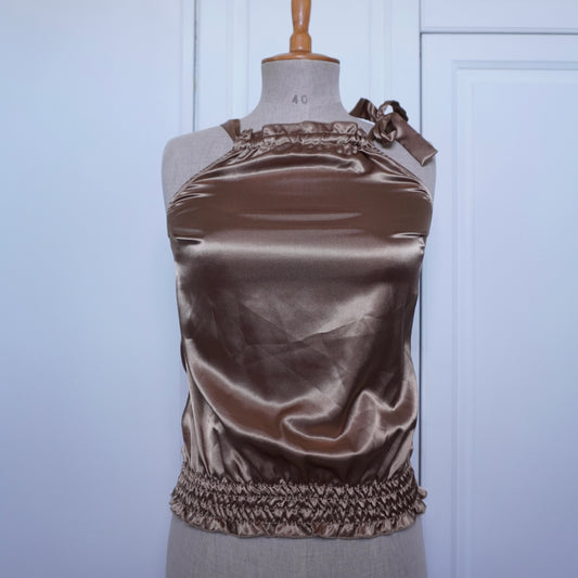 Ruched Tie Top (XS)