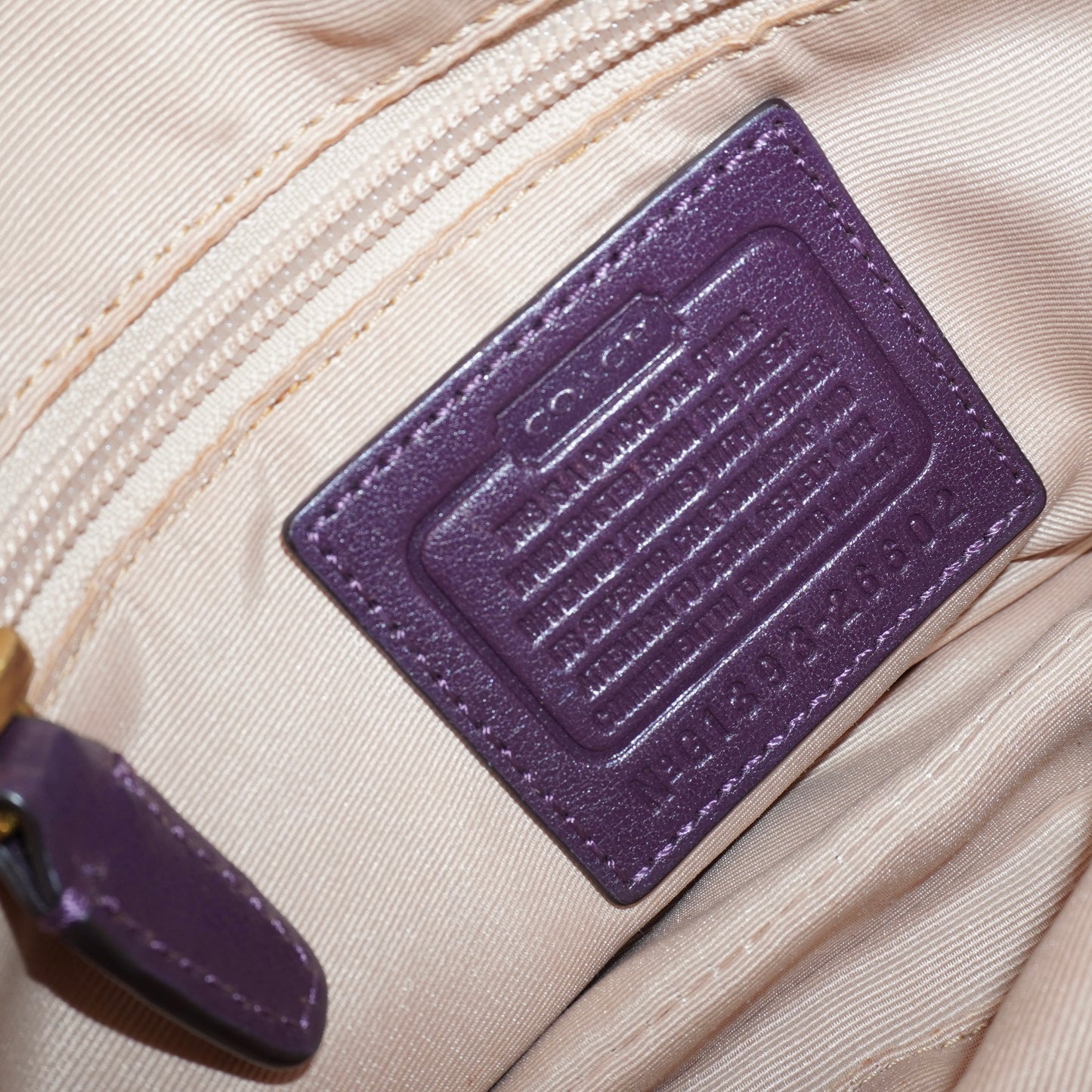 Coach Monogram Purse