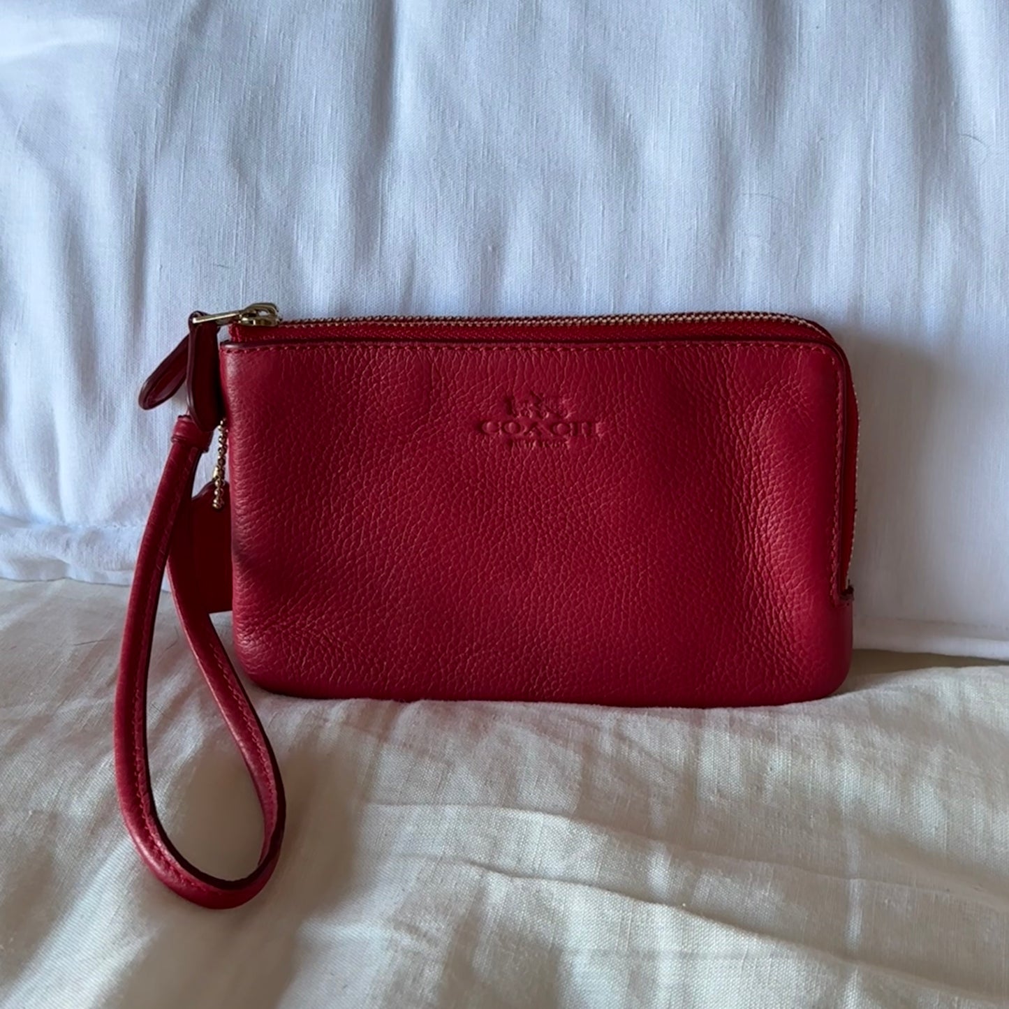 Coach Leather Pouch