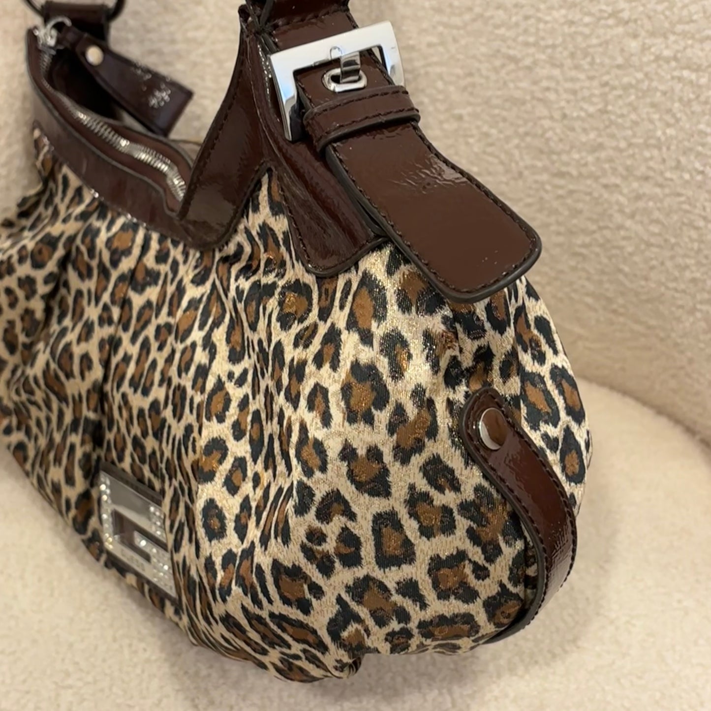 Guess Leopard Print Purse