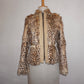 Leather Fur Jacket (M)