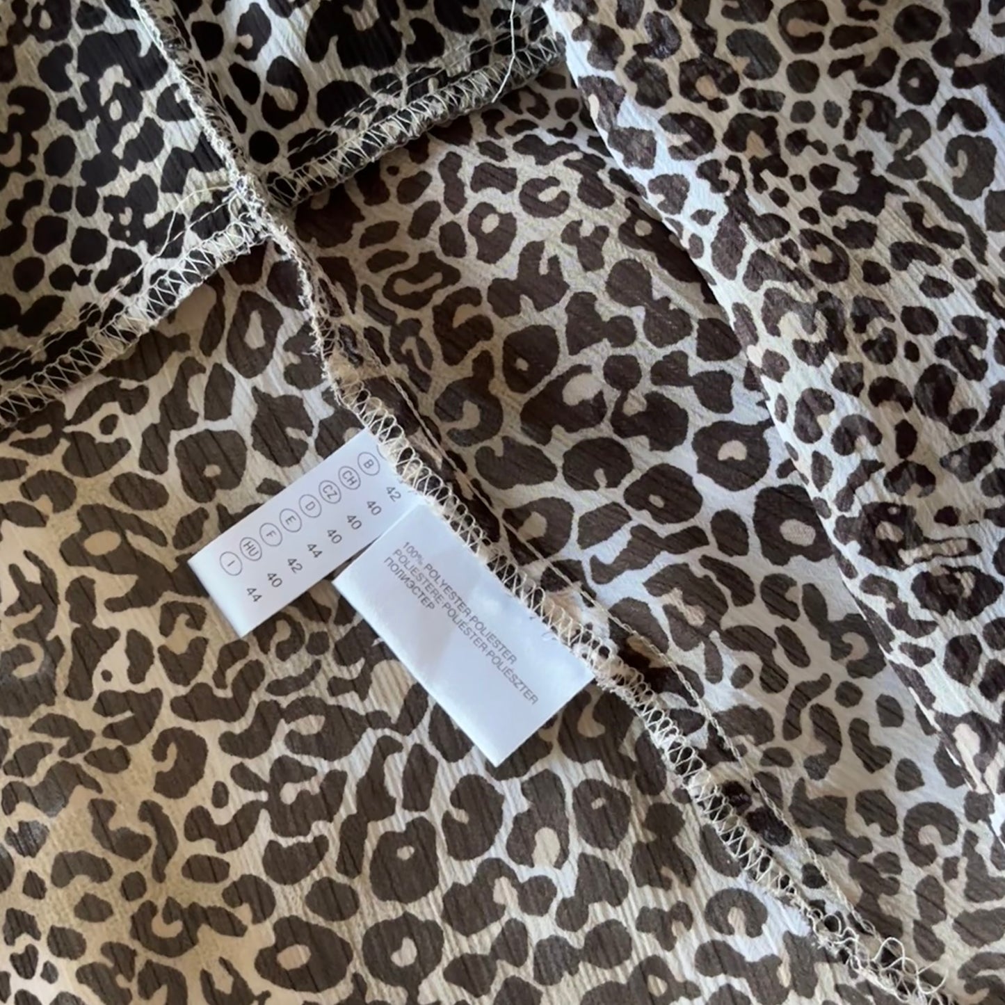 Leopard Wrap Top (S)