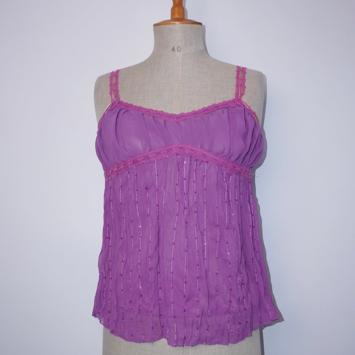 Sequin Cami Top (S)
