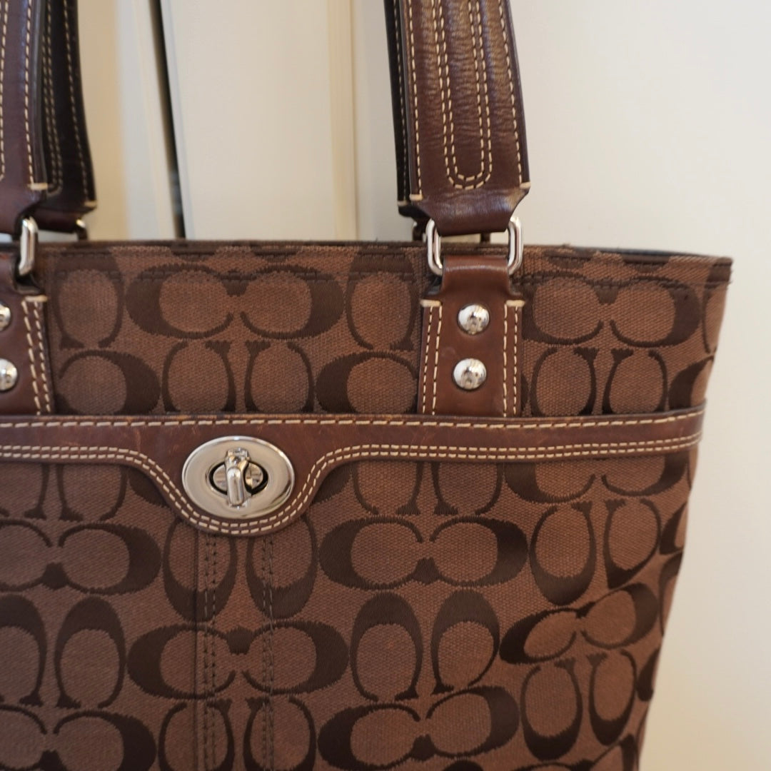 Coach Monogram Purse