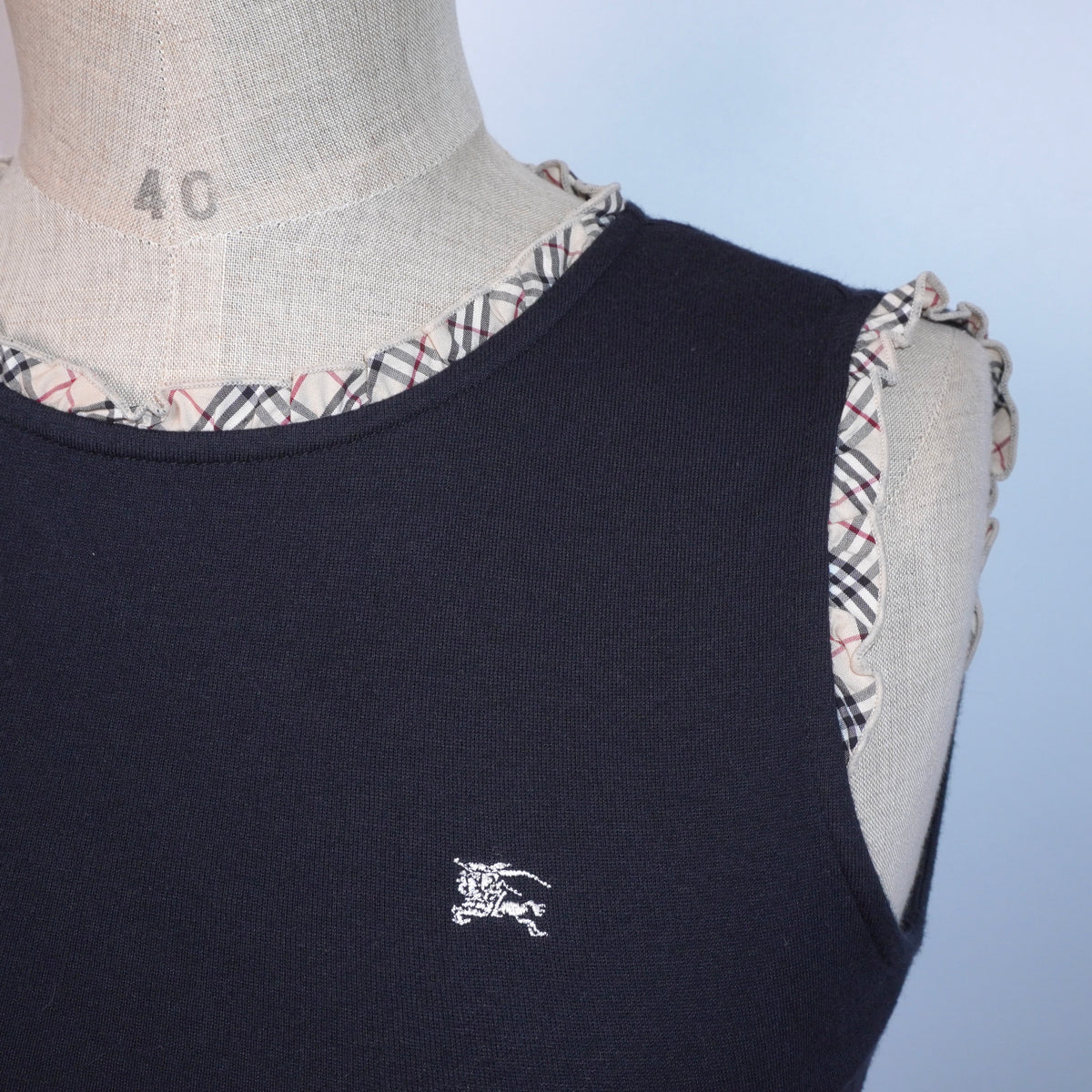 Burberry Ruffle Top (XS)