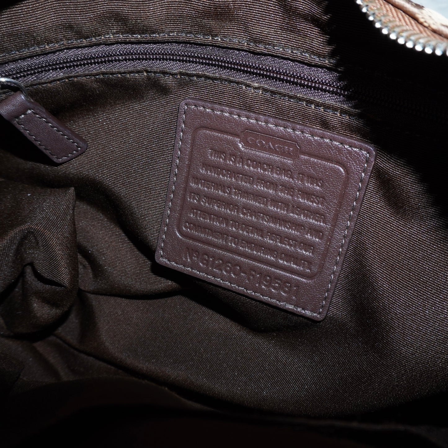 Coach Monogram Purse