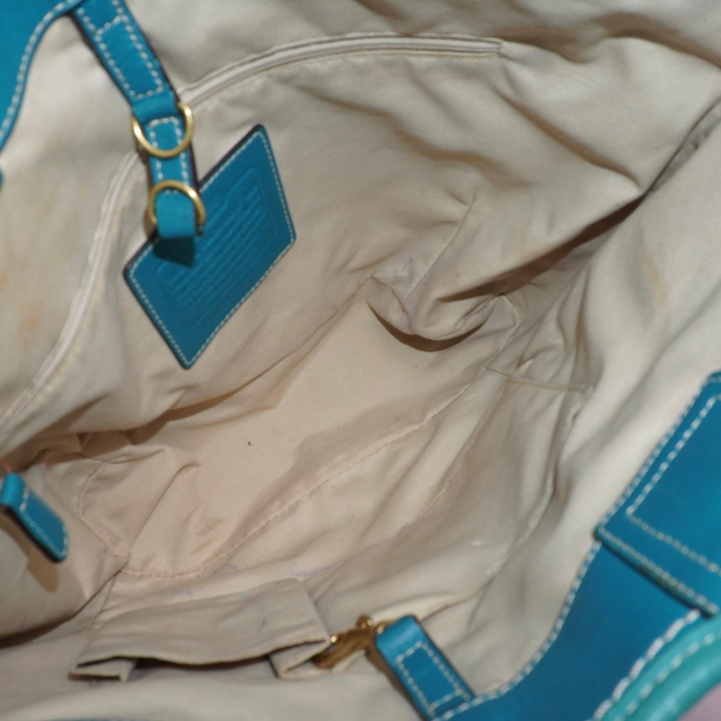 Coach Rattan Tote