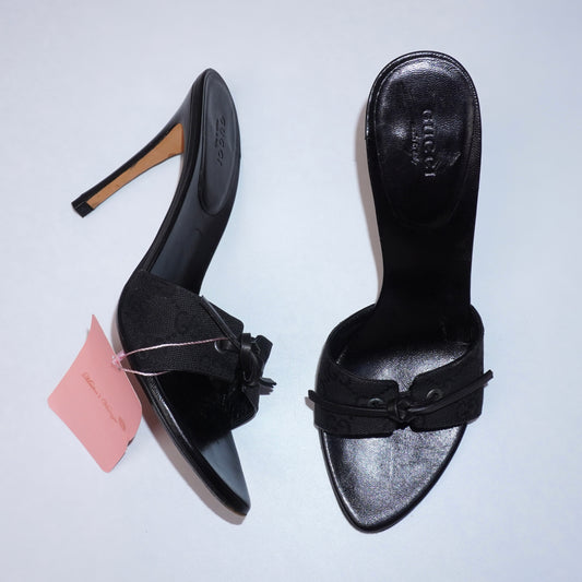 Gucci Monogram Mules (37)