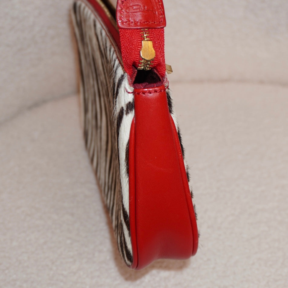 Zebra Leather Purse