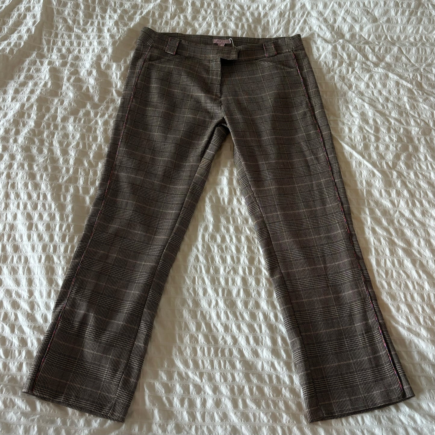 Plaid Capri Trousers (S)