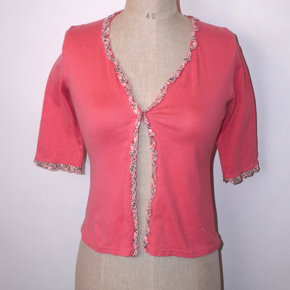 5 Burberry Ruffle Top (S)