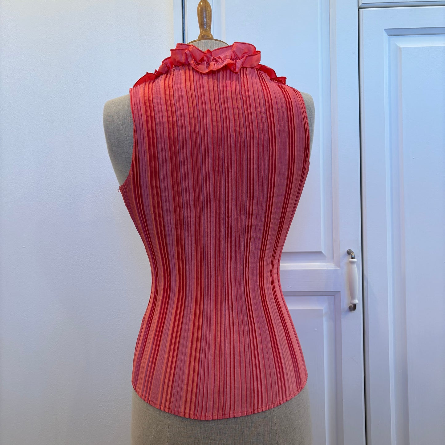 Ruffle Beaded Top (S)