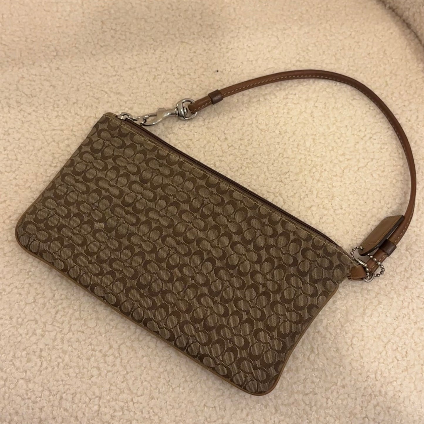 Coach Monogram Pouch