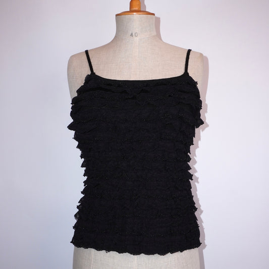 Ruffle beaded Top (S)