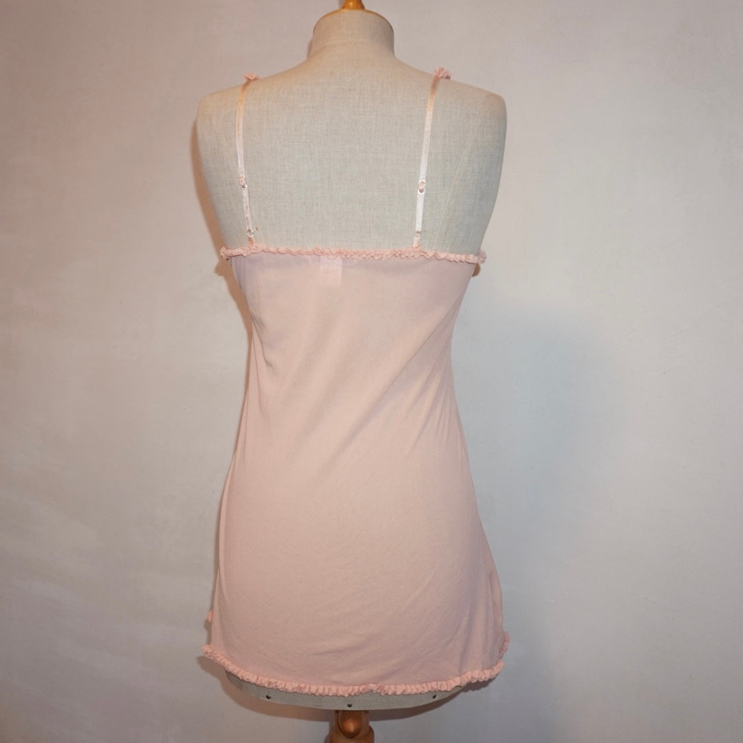 Ruffle Slip Dress (M)