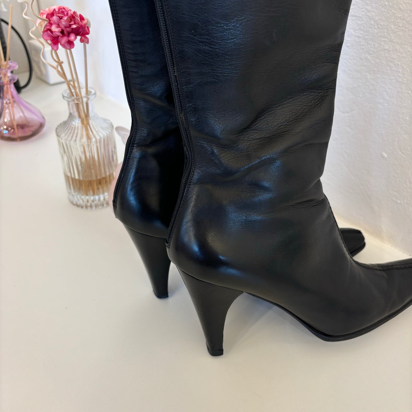 Prada Leather Boots (39)