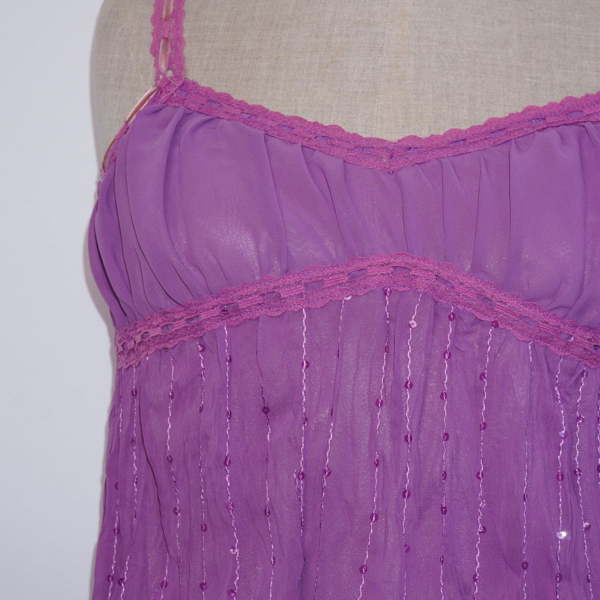 Sequin Cami Top (S)