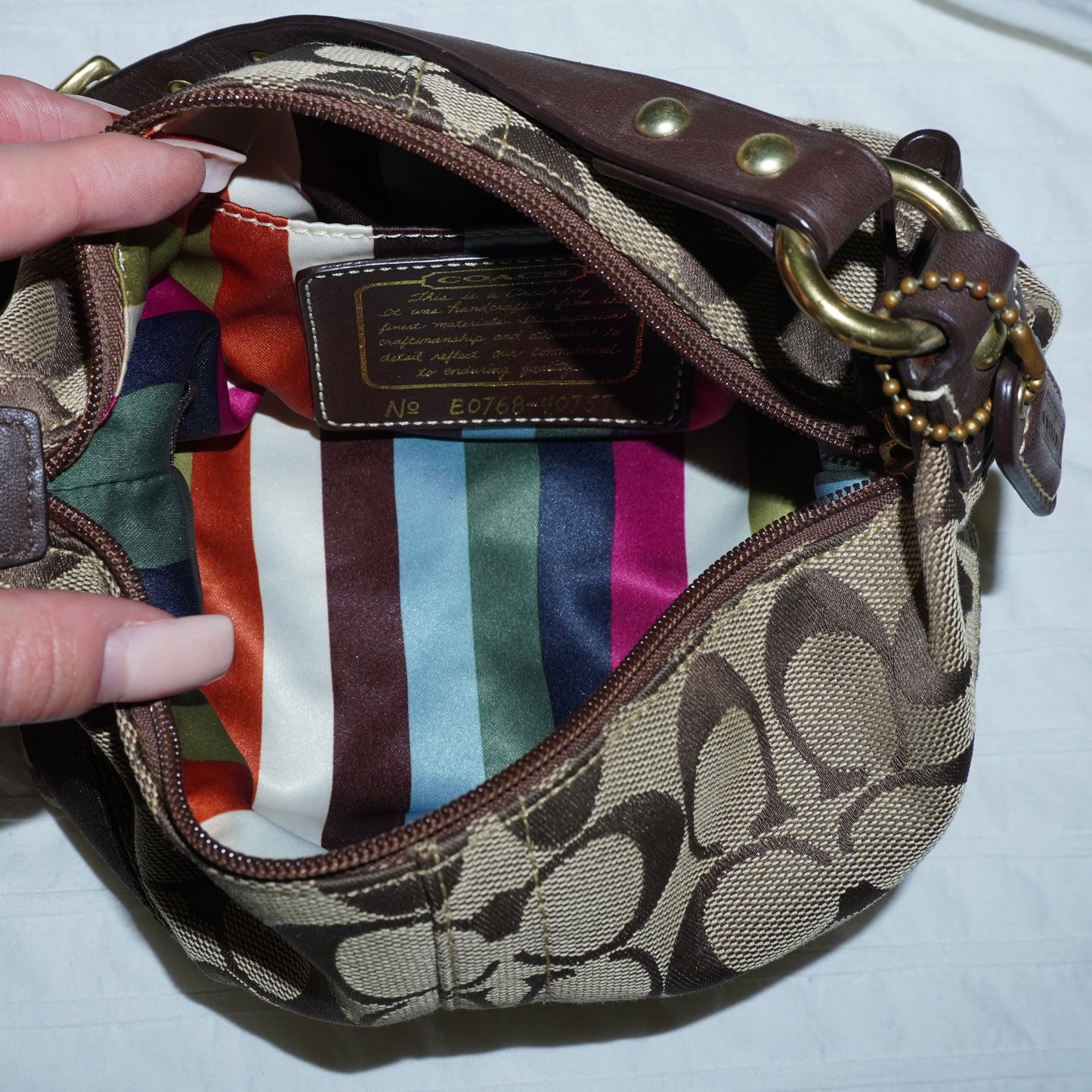 Coach Monogram Purse