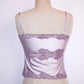 Silk lace top (S)