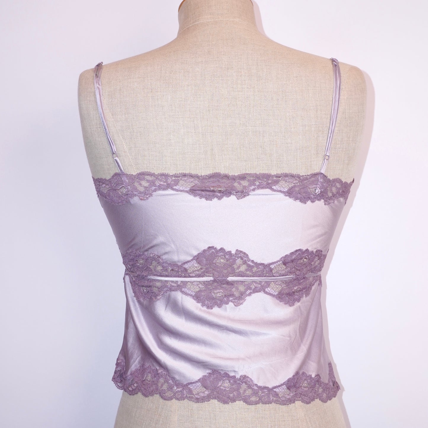 Silk lace top (S)
