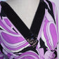 Abstract Sequin Top
