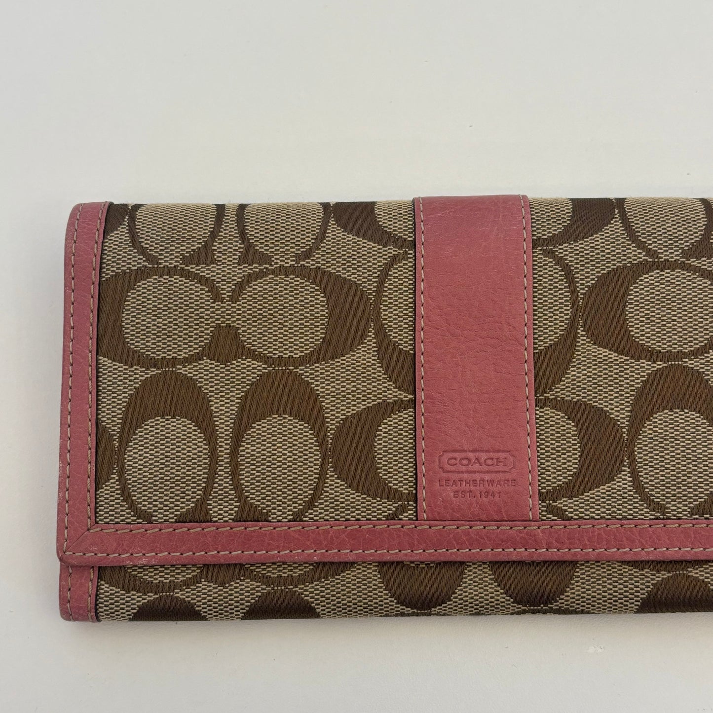 Coach Monogram Wallet