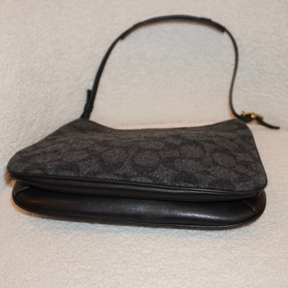 Coach Wool Monogram Purse