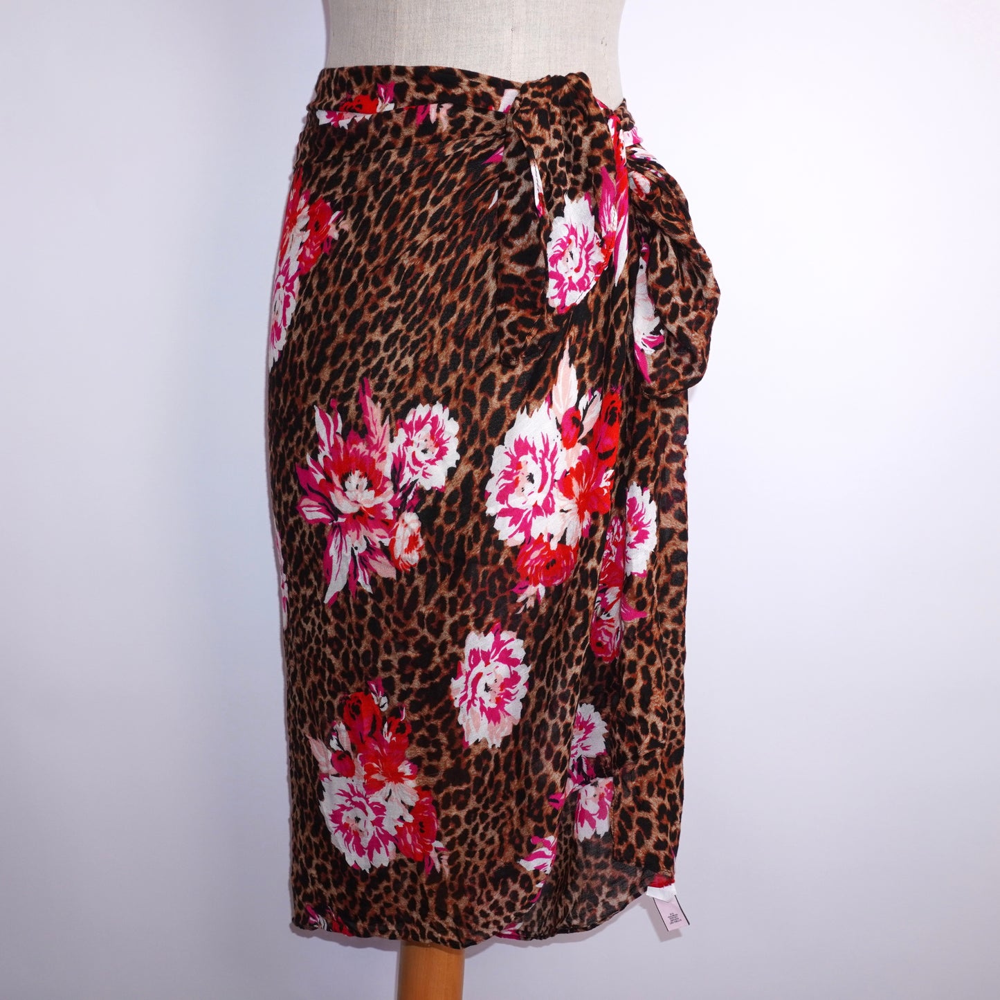 Leopard Floral Sarong