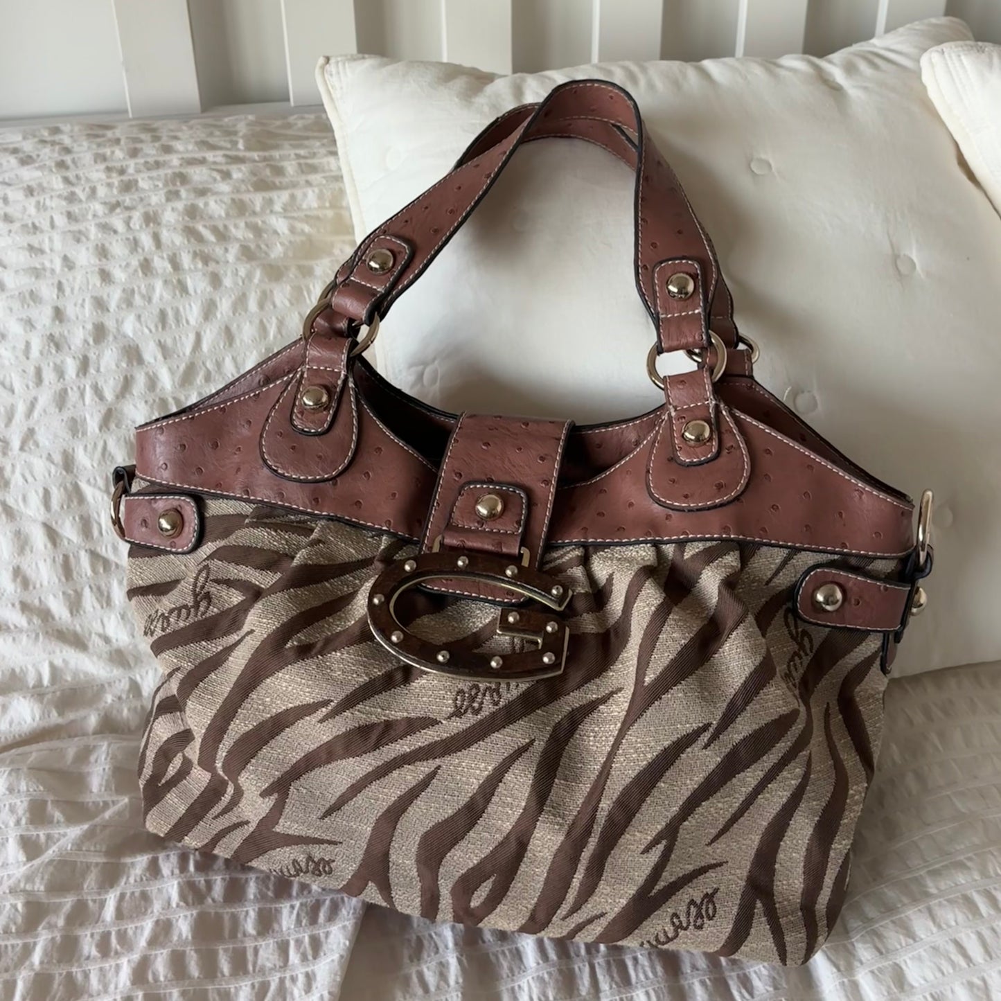 Guess Zebra Print Purse