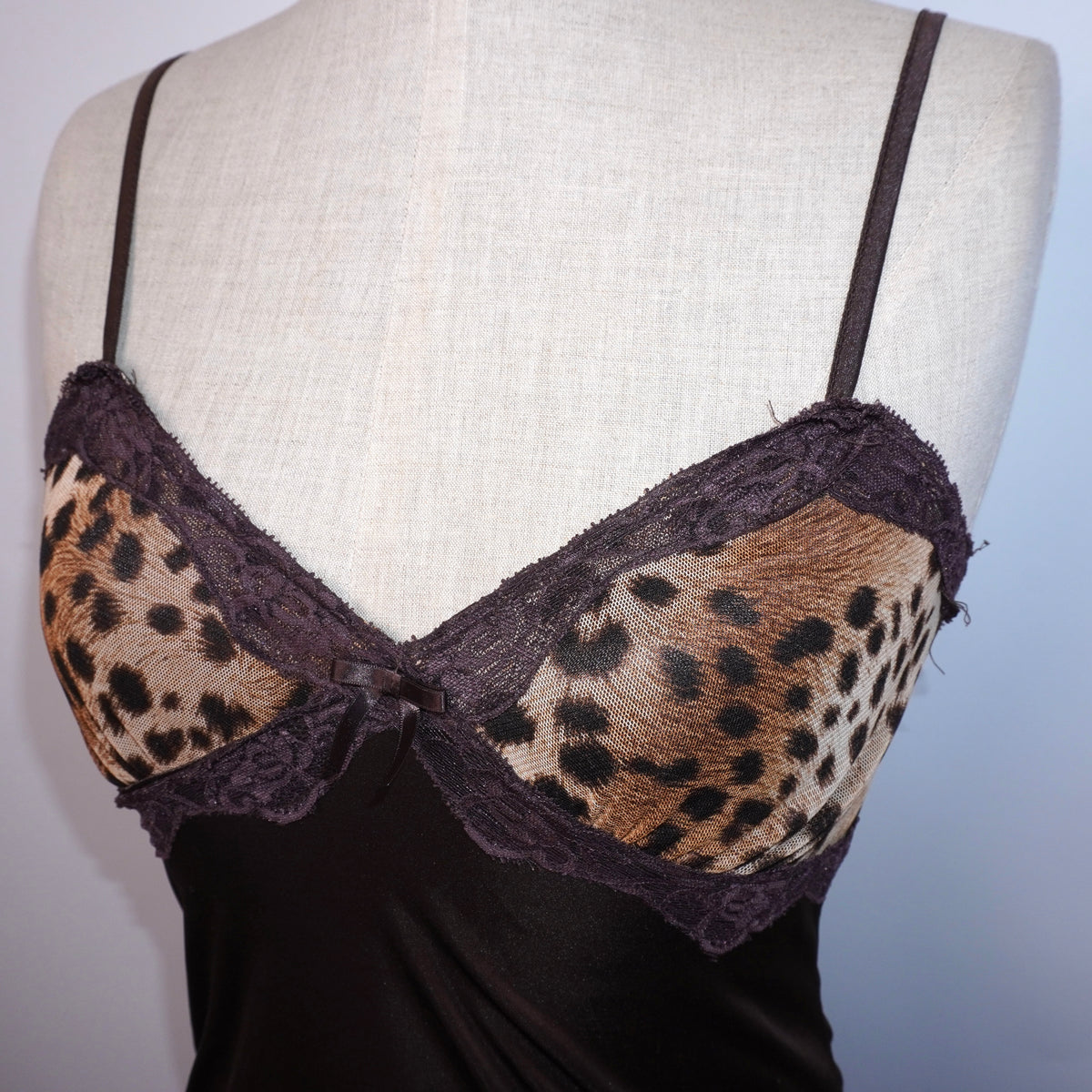 Leopard Ruffle Dress (S)