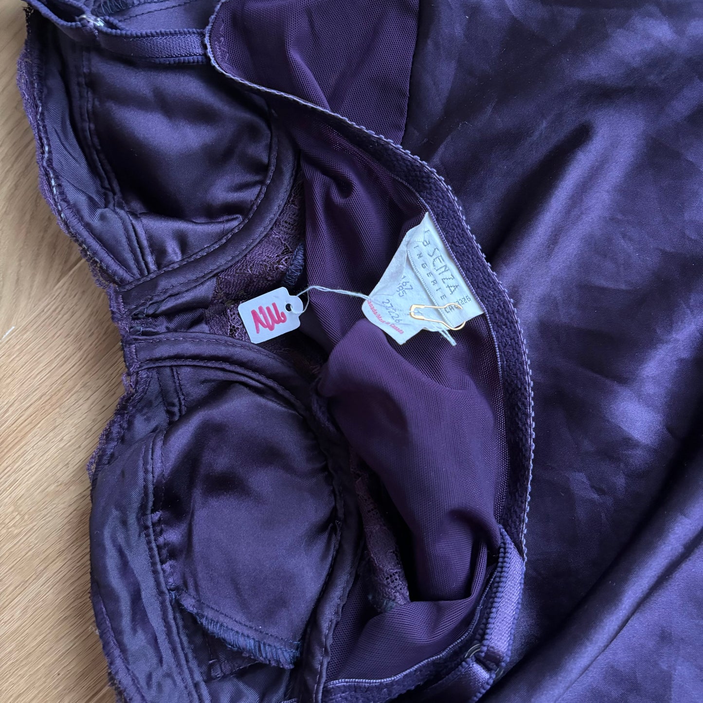 Purple Lingerie Dress (XS/S)