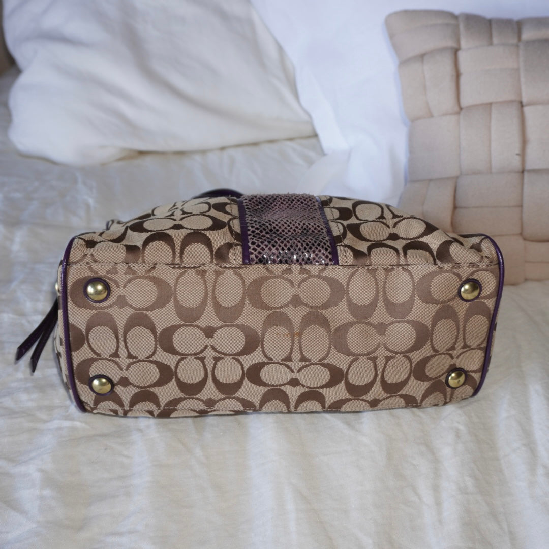 Coach Monogram Purse